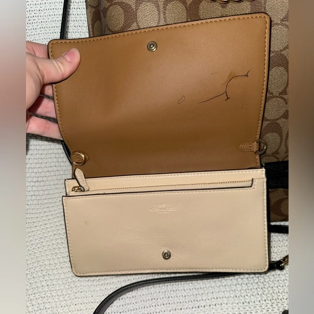 Coach Brown and Black Shoulder Bag Set - Picture 9 of 10